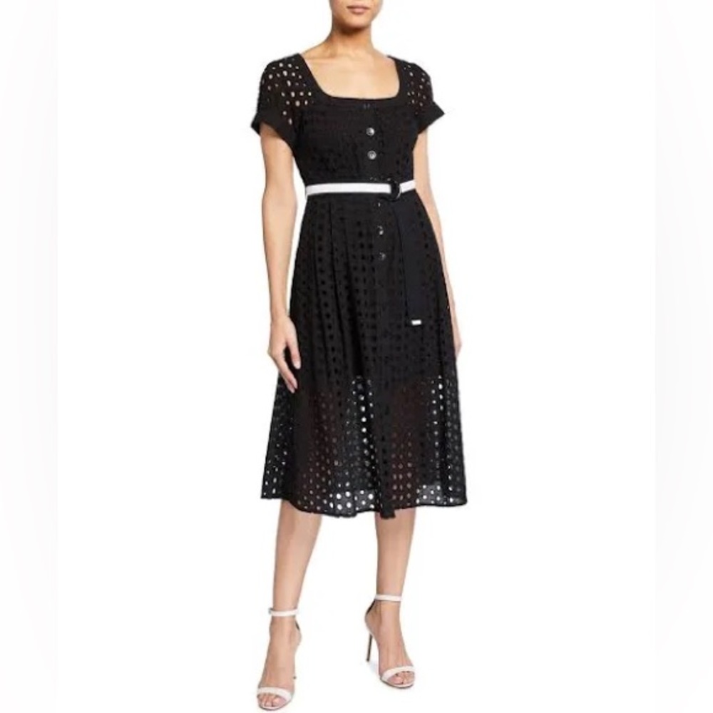 Nanette Lepore Inner Circle Women's Black Dress Size 6
